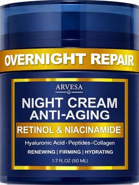Night Cream Anti-Wrinkle, Firming & Hydrating Skin Care Anti-Wrinkle, Firming